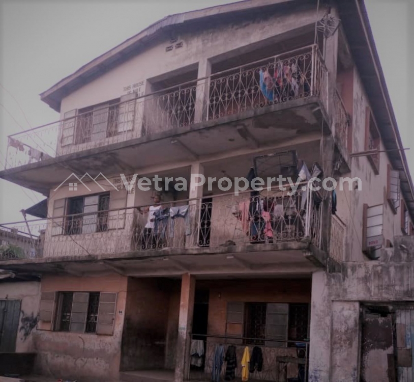  A Solid Tenement 2story Building  2 bedroom Blocks of Flats for Sale Mushin Lagos Vetra  Property