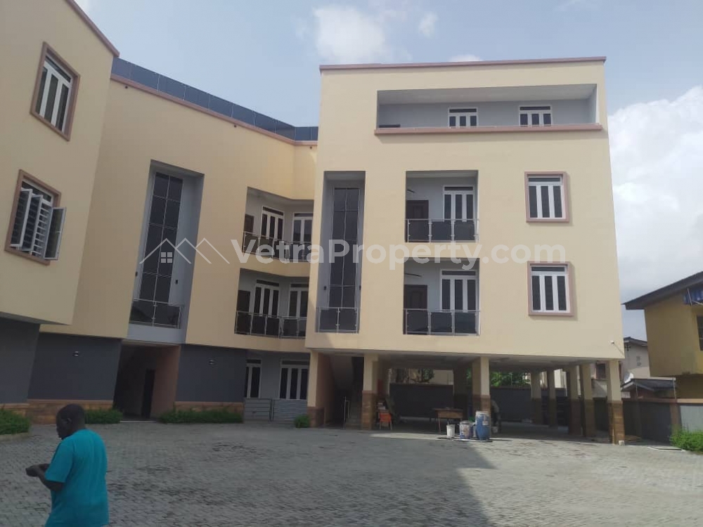  Massively & Superb Newly Built 3bedroom Flat With Bq/roof Top Pool  3 bedroom Blocks of Flats for Sale Ikeja Lagos Vetra  Property