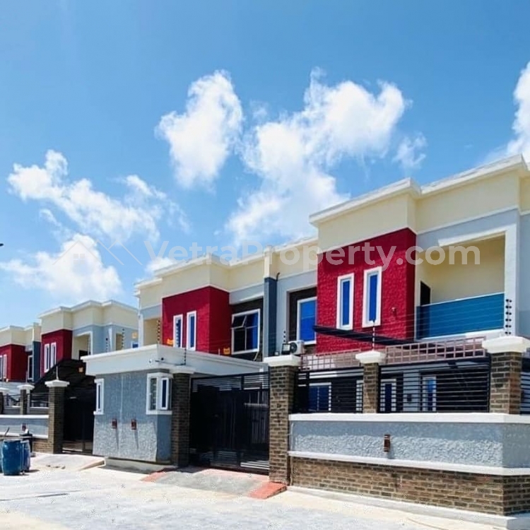  Newly Built 48 Units Of 4 Bedroom Terrace Duplex  4 bedroom Terraced Duplex for Sale Lekki Lagos Vetra  Property