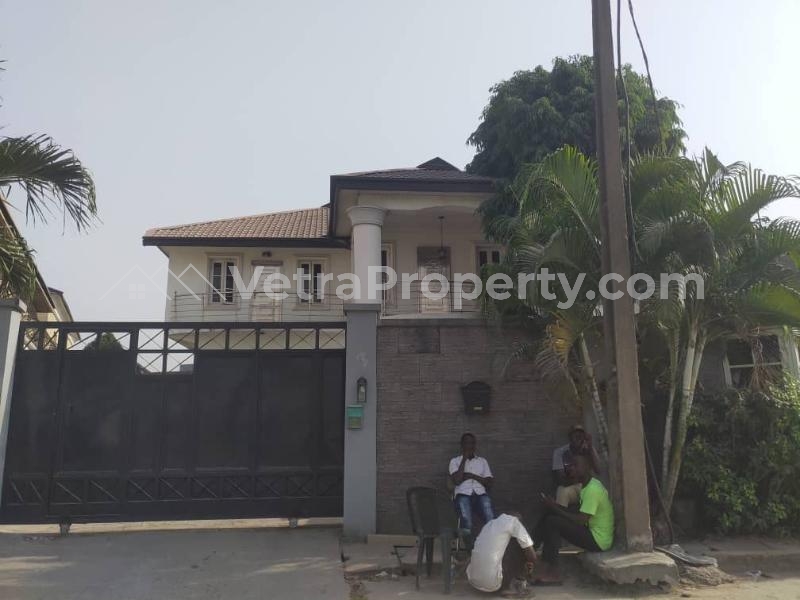  A Very Modern And Big Detached Duplex Of 4bedrooms Duplex With 2roombq  4 bedroom House for Sale Surulere Lagos Vetra  Property