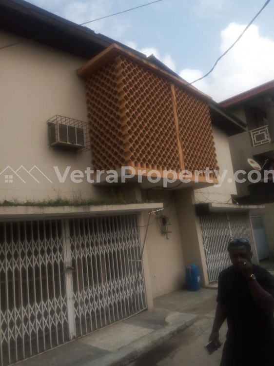  One Wing Semi-detached 4 Bedroom Duplex With 2 Rooms Bq  4 bedroom House for Sale Surulere Lagos Vetra  Property
