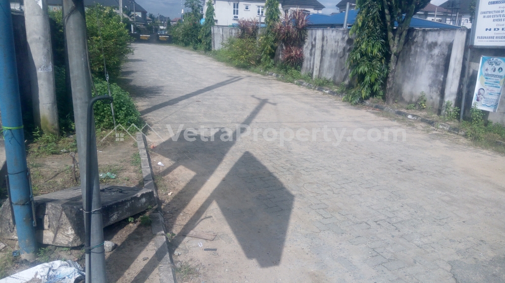  A Plot Of Land For Sale With Federal Light In An Estate  Land for Sale Port Harcourt Rivers Vetra  Property
