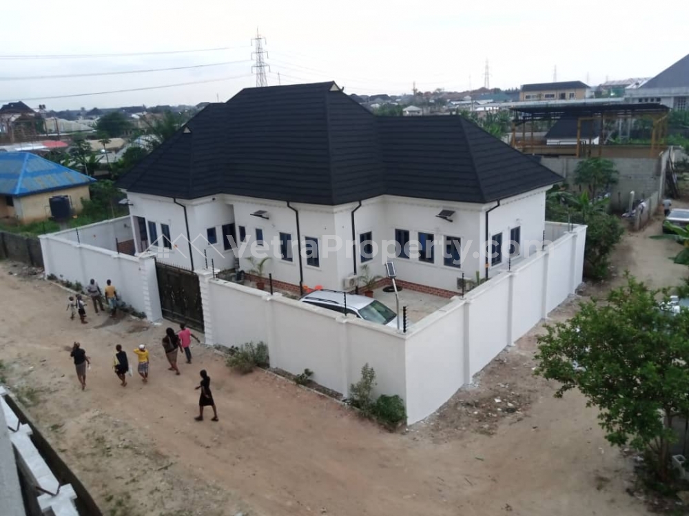  Tastefully And Modern 4 Bedroom Bungalow On A Plot Of Land For Sale  4 bedroom Detached Duplex for Sale Port Harcourt Rivers Vetra  Property