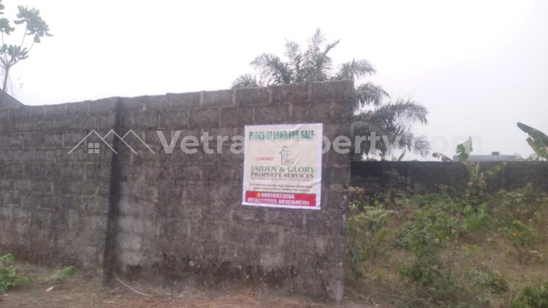  2 Plots Of Gated And Fenced Land For Sale With Good Security And Federal Electricity For Sale  2 Plots of Land for Sale Port Harcourt Rivers Vetra  Property