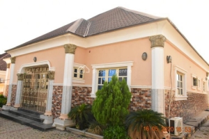 Neat 3-bedroom Bungalow With 2 Rooms Bq House for Sale Lokogoma Abuja Vetra  Property