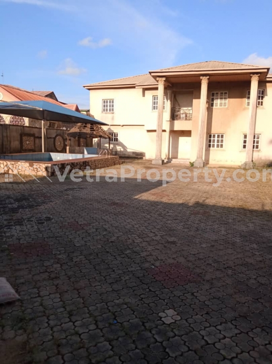  A 5 Bedroom Detached House  Land for Sale Alimosho Lagos Vetra  Property