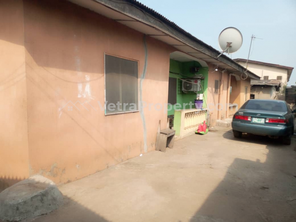  2 No's Of 3 Bedroom Bungalow Sitting On Full Plot Of Land  3 bedroom Detached Bungalow for Sale Gbagada Lagos Vetra  Property