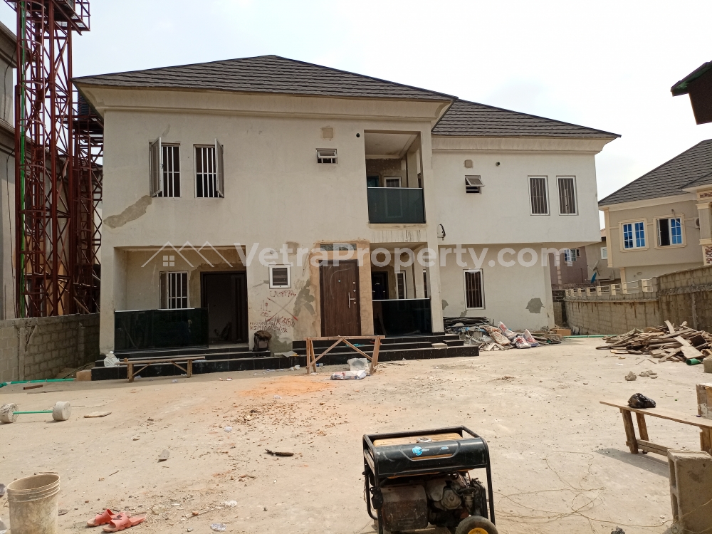  A Newly Built 4 Bedroom Duplex  4 bedroom Semi-Detached Duplex for Sale Gbagada Lagos Vetra  Property
