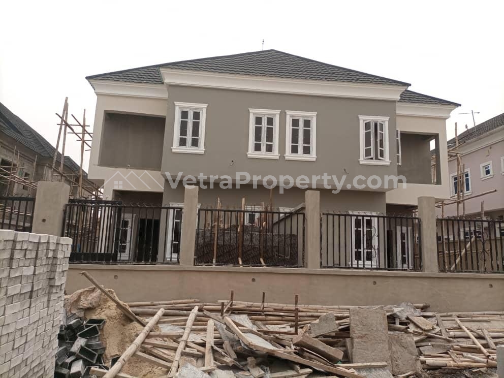  A Newly Built 4 Bedroom Semi Detached Duplex At Glory Estate Ifako Gbagada  4 bedroom Semi-Detached Duplex for Sale Gbagada Lagos Vetra  Property
