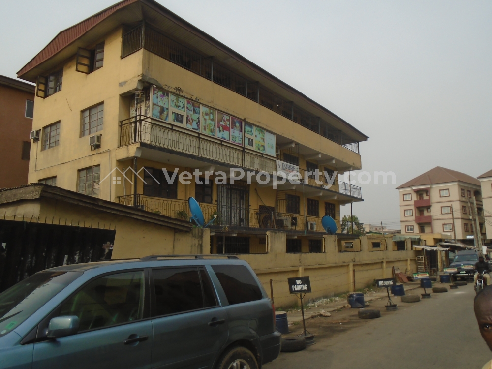  3 Story Building Plus Pent House At Off Toyin Street,ikeja  Blocks of Flats for Sale Ikeja Lagos Vetra  Property