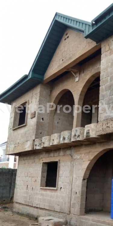  Uncompleted Block Of 4flat Of 3bedroom  Blocks of Flats for Sale Alimosho Lagos Vetra  Property