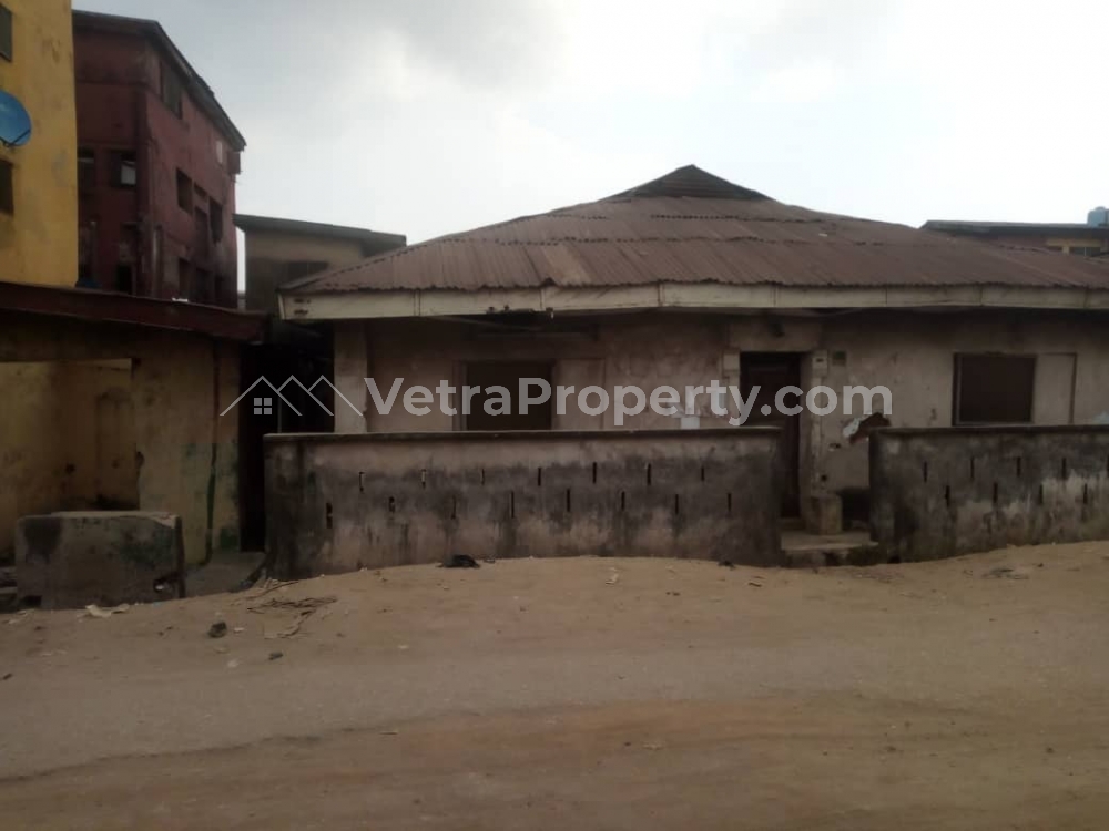  A Demolishable Property  Land for Sale Mushin Lagos Vetra  Property