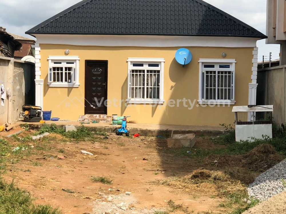  An Executive Mini Flat At The Setback Plus A Shop With Toilet In An Estate  Detached Bungalow for Sale Alimosho Lagos Vetra  Property