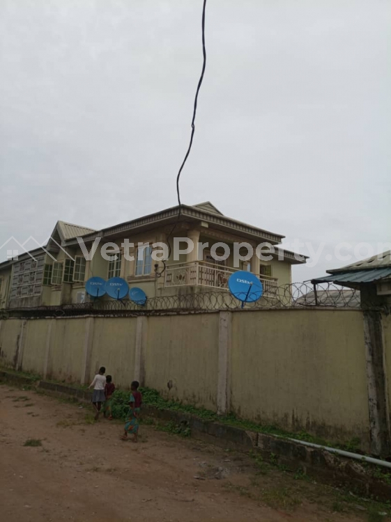  Solid Block Of 4 Flats  House for Sale Ikotun Lagos Vetra  Property