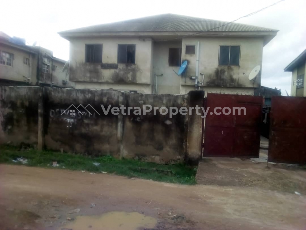  Block Of 8flats Of 2bedroom  House for Sale Egbe Idimu Lagos Vetra  Property