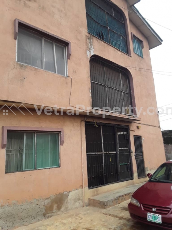  Solid Blk Of 6flats Of 3bedroom Each On 2storey Building  Blocks of Flats for Sale Ikotun Igando Lagos Vetra  Property