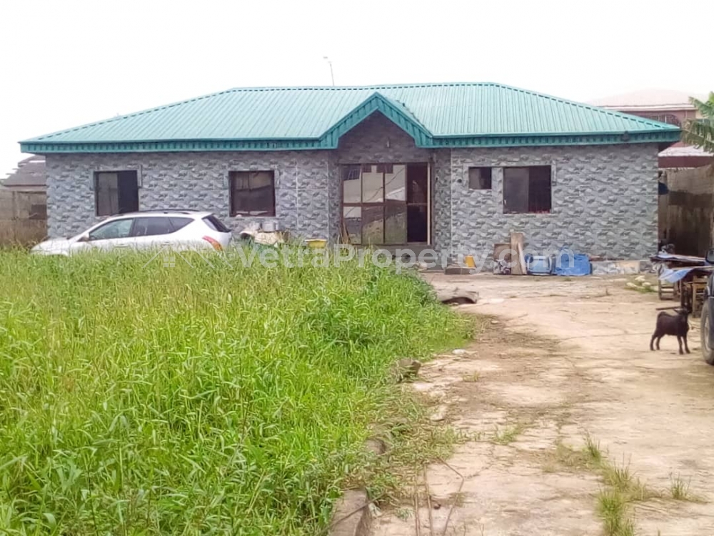  Superb 3bedroom Setback On A Full Plot Plus Ample Space At The Front  Detached Bungalow for Sale Ojo Lagos Vetra  Property