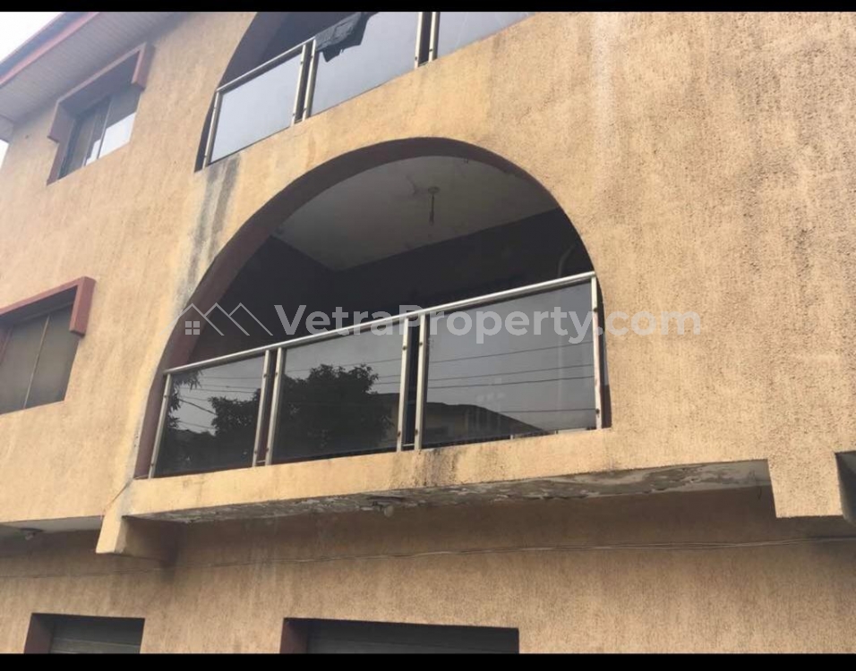  Block Of 5 Flats Of 2 Bedrooms On 2 Storey Building With A Warehouse On The Ground Floor That Can Be Converted Into A 2/3 Bedroom Flat  2 bedroom Blocks of Flats for Sale Yaba Lagos Vetra  Property