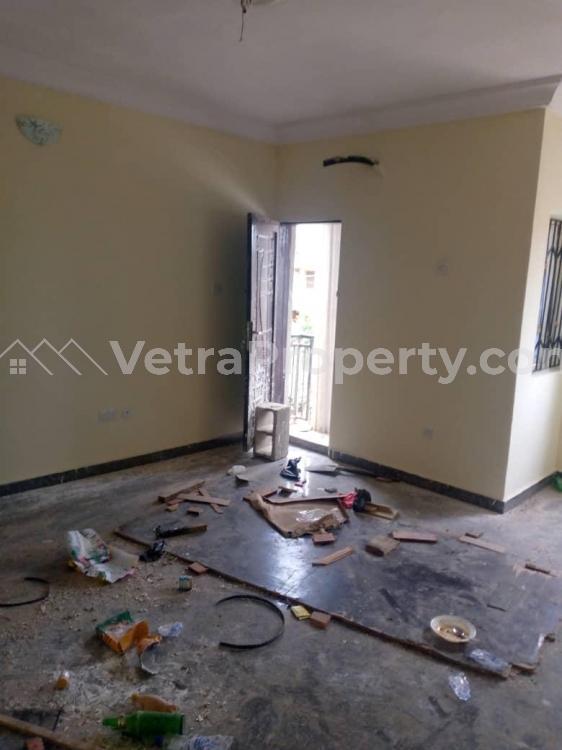  Newly Built Pop Finished Mini Flat With 2toilet, Fitted With Kitchen Cabinet And Warderobe Situated At Ifako Gbagada  Flat for Rent Gbagada Lagos Vetra  Property