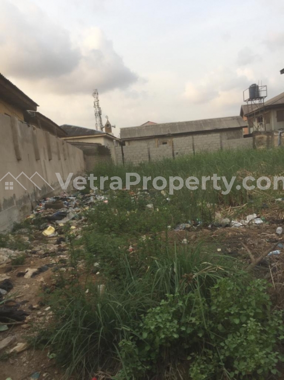  For Sale Bare Land Measuring 600sqm Situated Off Community Road , Akoka Yaba Title: Registerd Conveyance Price: 20million (ono)  600 Meter Square of Land for Sale Yaba Lagos Vetra  Property