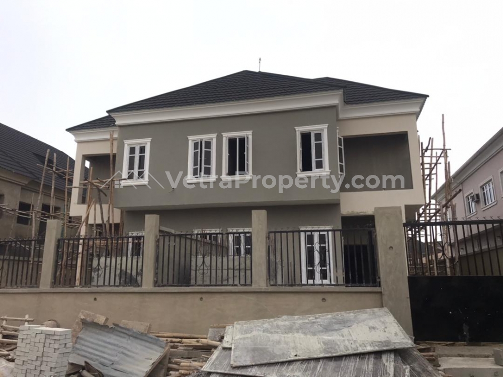  Currently Under Construction, Spacious All Rooms En-suite 4 Bedroom Semi-detached Duplex With Bq, Title: Governor’s Consent  Semi-Detached Duplex for Sale Gbagada Lagos Vetra  Property