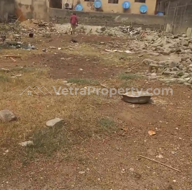  A Vacant Plot Of Land Measuring 444sqm , Fenced Round And Gated  444 Meter Square of Land for Sale Yaba Lagos Vetra  Property