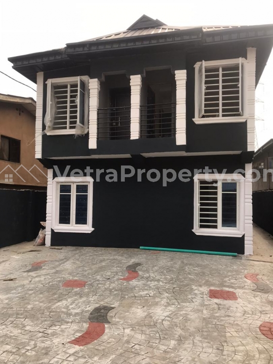  Down Flat Newly Built Pop Finished Mini Flat With 2 Toilet , Well Gated With Car Park Space  Mini Flat for Rent Gbagada Lagos Vetra  Property