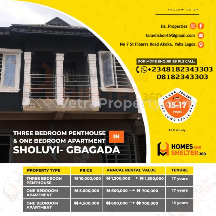  Becoming A Landlord Today. Own A Unit Of Apartment And Earn Rental Income Paid To You For 15 To 20 Years  3 bedroom Blocks of Flats for Sale Gbagada Lagos Vetra  Property