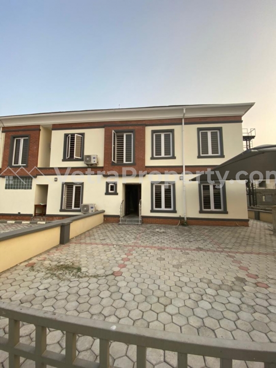  Newly Built 4bedrooms Semi-detached Duplex House With Bq  4 bedroom Semi-Detached Duplex for Sale Lekki Lagos Vetra  Property