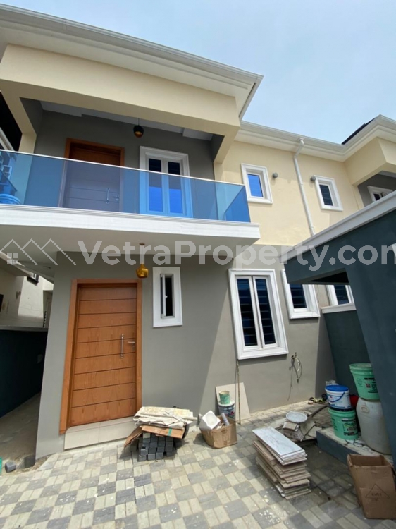  Newly Built 4bedrooms Semi-detached Duplex House With Bq  4 bedroom Semi-Detached Duplex for Sale Lekki Lagos Vetra  Property
