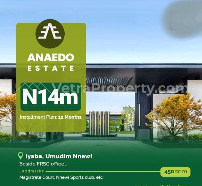  Land  Land for Sale Nnewi Anambra Vetra  Property