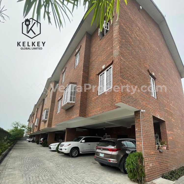  Amazingly Built Terrace Duplex Situated In A Secured Environment!  4 bedroom House for Sale Lekki Lagos Vetra  Property