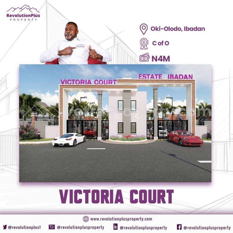  Plot Of Land With C Of O In An Estate At Oki Olodo Iwo Road Ibadan  Land for Sale Ibadan Oyo Vetra  Property