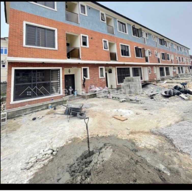  Serviced 4 Bedroom Terrace Duplex  4 bedroom Terraced Duplex for Rent Lekki Lagos Vetra  Property