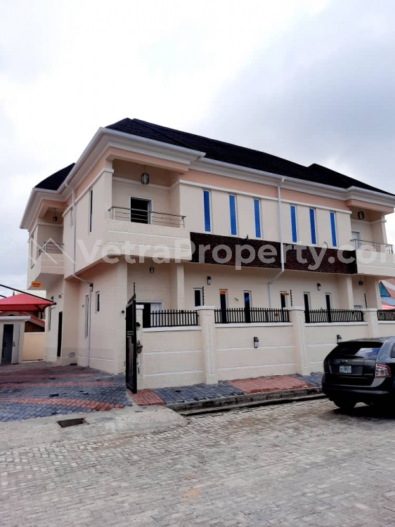  4bed Room Semi Detach Duplex  4 bedroom Semi-Detached Duplex for Sale Ajah Lagos Vetra  Property