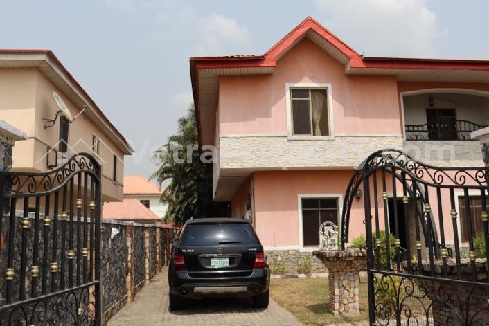  4 Bedroom Semi Detached Duplex With A Large Space At The Back For 2 Bedroom Flat.  4 bedroom House for Sale Ajah Lagos Vetra  Property