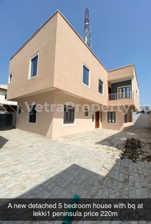  5 Bedroom Detached Duplex  5 bedroom House for Sale Lekki Lagos Vetra  Property