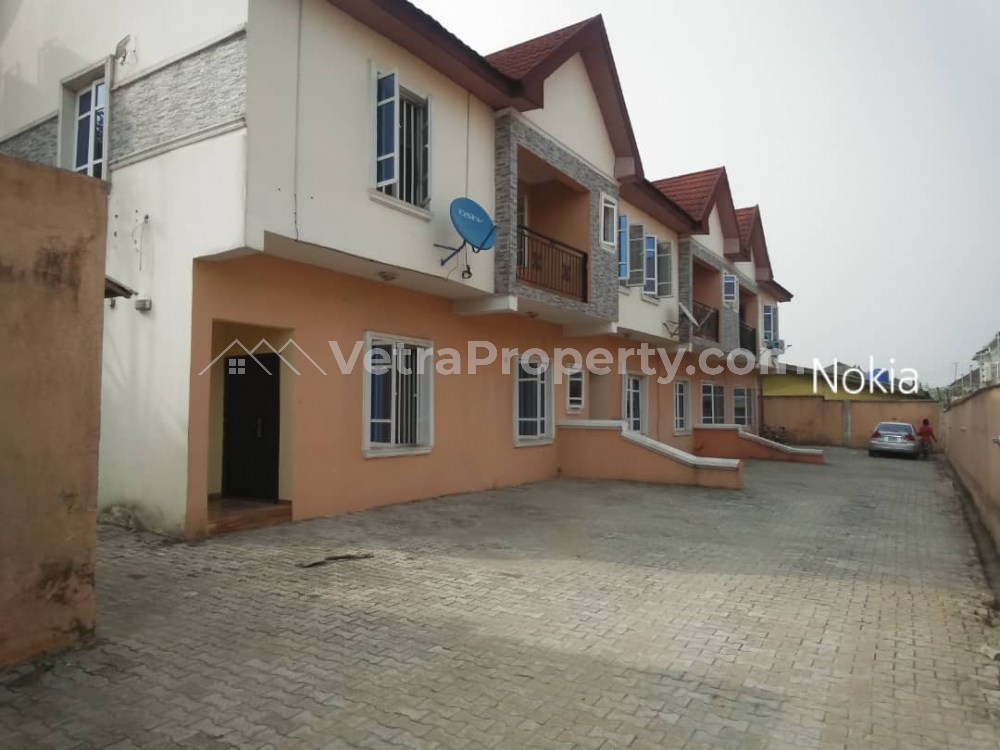  A 4 Bedroom Terrace Duplex  4 bedroom Terraced Duplex for Sale Ajah Lagos Vetra  Property