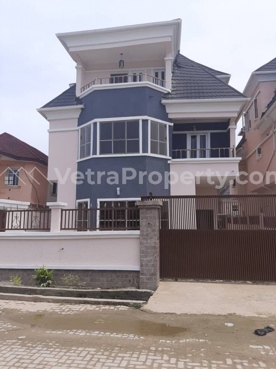  A Brand New 5 Bedroom Fully Detached Duplex With A Bq And Penthouse In A Sereneenvironment  6 bedroom Detached Duplex for Sale Lekki Lagos Vetra  Property