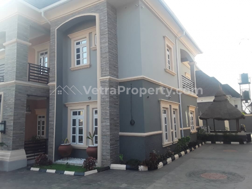  Well Built 5bedroom Fully Detached Duplex With A Room Bq  5 bedroom House for Sale Karsana Abuja Vetra  Property