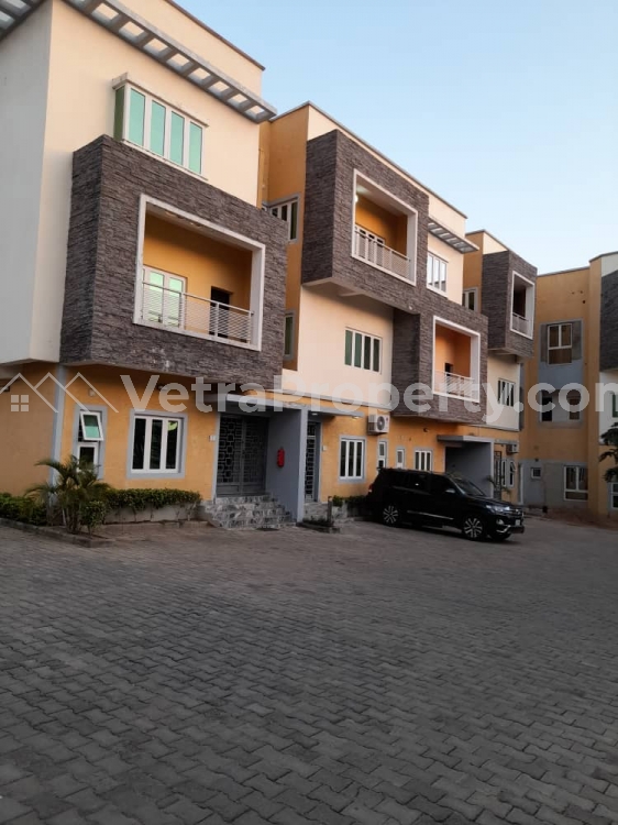  Furnished And Serviced 4bedroom Terrace Duplex With Bq  4 bedroom Terraced Duplex for Rent Guzape Abuja Vetra  Property