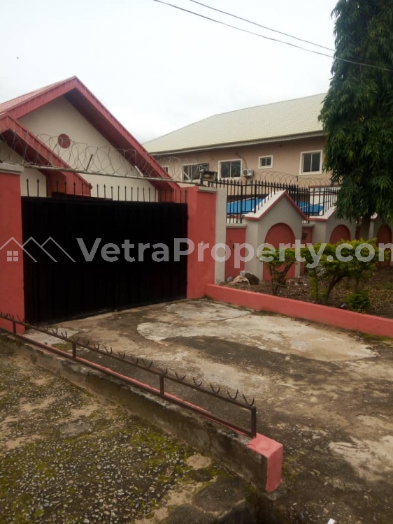  Well Located 3bedroom Bungalow With A Security Post  3 bedroom Detached Bungalow for Sale Gaduwa Abuja Vetra  Property