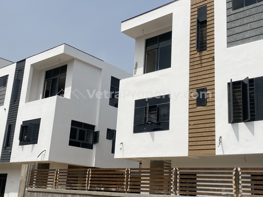  Newly Built 4 Bedroom Duplex With Bq Semi Detached  5 bedroom Semi-Detached Duplex for Sale Lekki Lagos Vetra  Property