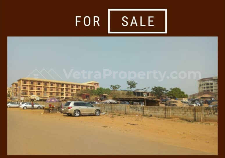  Fenced Commercial Plot Of 5065sqm For Sale  5,065 Meter Square of Land for Sale Apo Abuja Vetra  Property