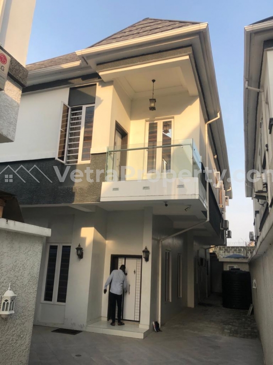  Well Finished & Furnished 5-bedroom Luxurious Semi-detached Duplex. (elegant Edifice)  5 bedroom Semi-Detached Duplex for Sale Lekki Lagos Vetra  Property
