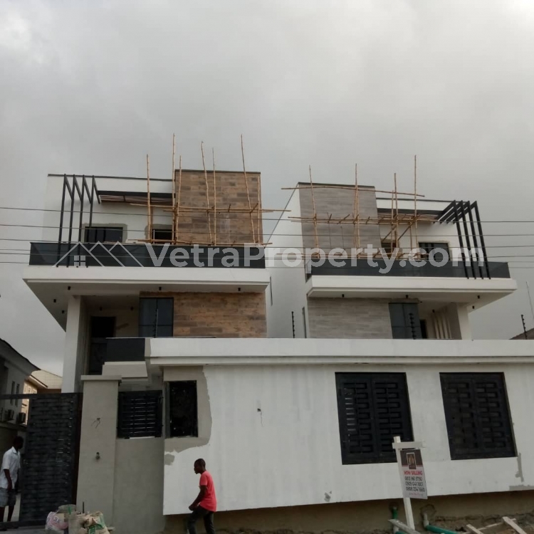  A Newly Built 5 Bedroom Fully Detached Duplex With Bq  5 bedroom Detached Duplex for Sale Lekki Lagos Vetra  Property