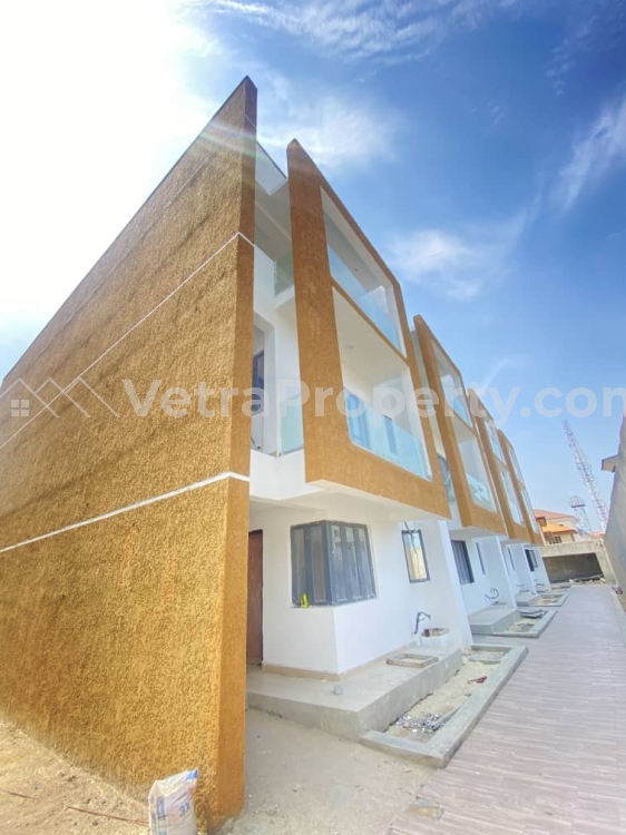  A Lovely 4 Bedroom Terrace Duplex With A Room Bq  4 bedroom Terraced Duplex for Sale Lekki Lagos Vetra  Property