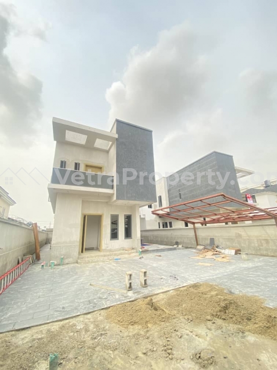  A Lovely 5 Bedroom Fully Detached Duplex With Swimming Pool And A Room Bq  5 bedroom Detached Duplex for Sale Lekki Lagos Vetra  Property