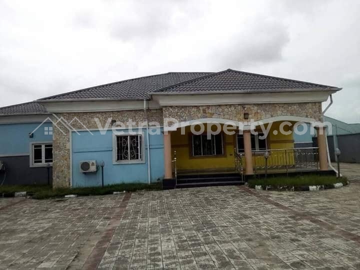  A Tastefully Built 5 Bedroom Bungalow. Study Room, Bq  5 bedroom House for Sale Port Harcourt Rivers Vetra  Property