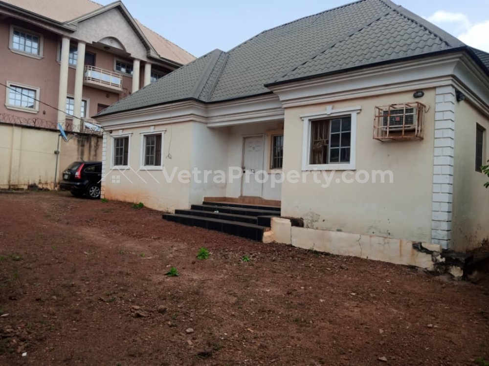  An Executive 3 Bedroom Fully Detached Bungalow With 2 Bedroom Bq  3 bedroom Detached Bungalow for Sale Enugu Enugu Vetra  Property